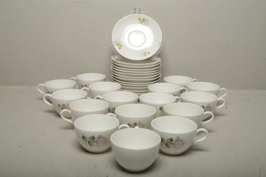 Lidköping "Rosor" Kaffeservis