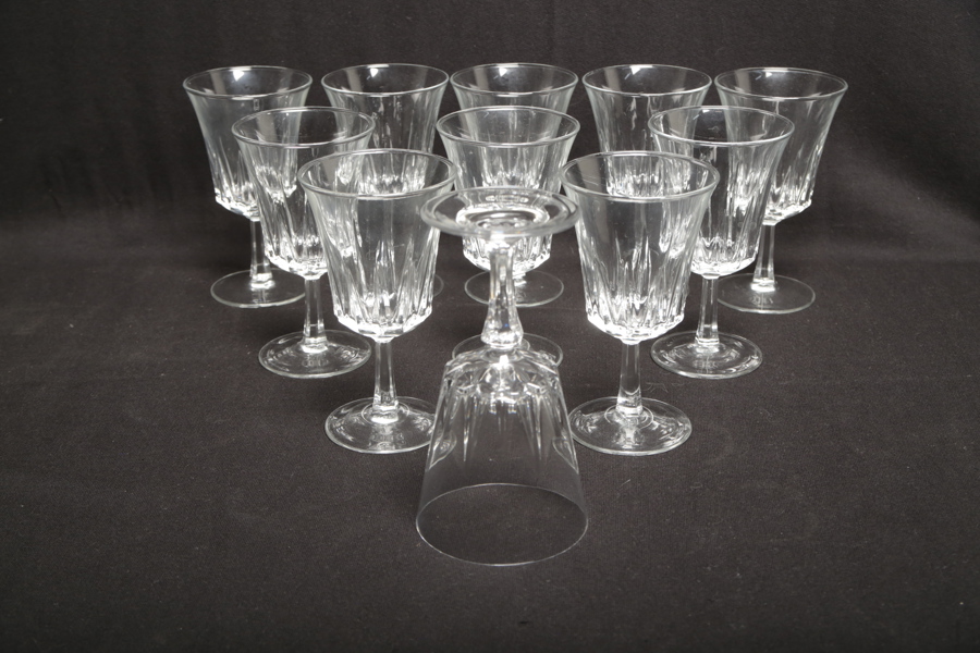 Fotglas i kristall, 11st