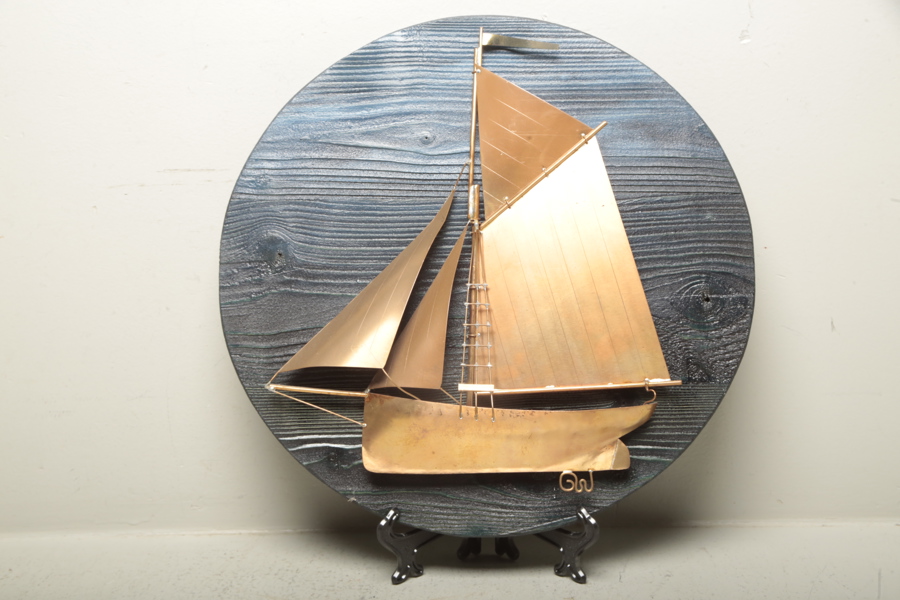 Väggrelief, Design: Gustaf Wikemark, Lysekil 