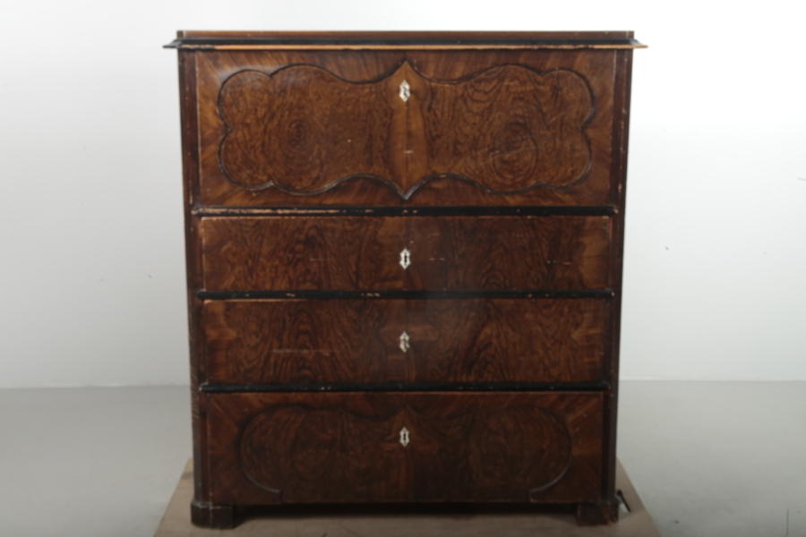 Chiffonje, 1800/1900-tal 