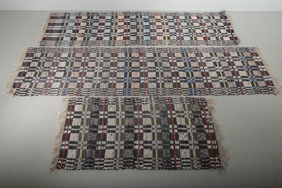 Textiler, trasmattor, 3st