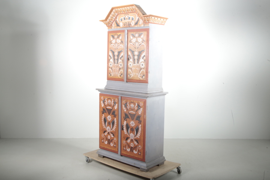 Skänkskåp, 1800-tal, Allmoge 