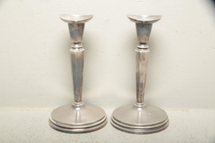 Ljusstakar, silver, MB AB, 1-par