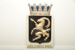 Skylt "Hälsingland" 