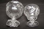Kristallskålar, 2st 