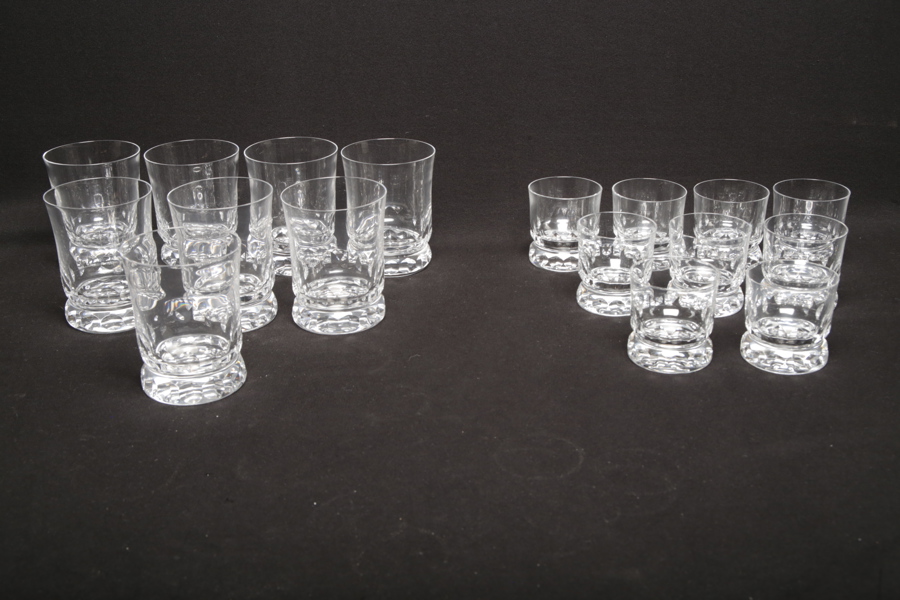 Kosta, kristallservis- "Prince", Design: Göran Wärff 