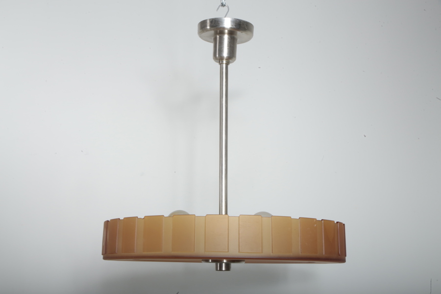 Taklampa, 1940/1940-tal, Arvid Böhlmarks Lampfabrik- Tillskriven: Harald Notini