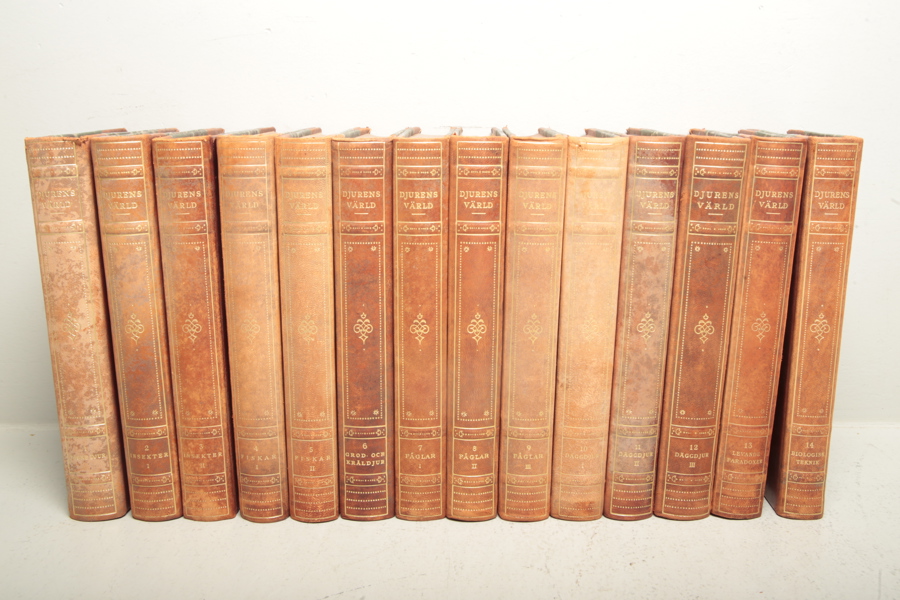 Uppslagsverk, "Djurens värld"-Utarbetat av Ingvald Lieberkind