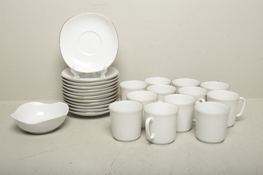 Uppsala Ekeby, Kaffeservisdelar