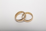 Ringar, 2st, 18K Guld