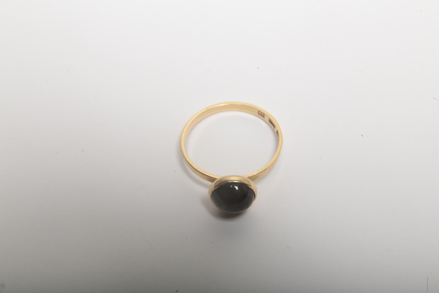 Ring, 18K Guld med pärla 