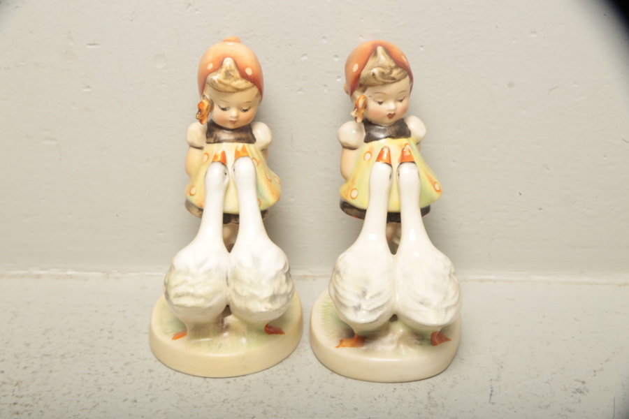 Hummel-figuriner, 2 stycken, Western Germany