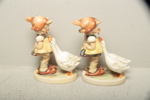 Hummel-figuriner, 2 stycken, Western Germany