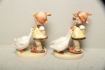 Hummel-figuriner, 2 stycken, Western Germany