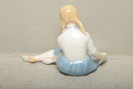 Royal Doulton figurin "Flicka med hundvalp"