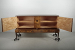 Sideboard betsad björk, 1920-1930 tal