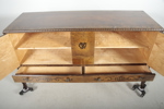 Sideboard betsad björk, 1920-1930 tal