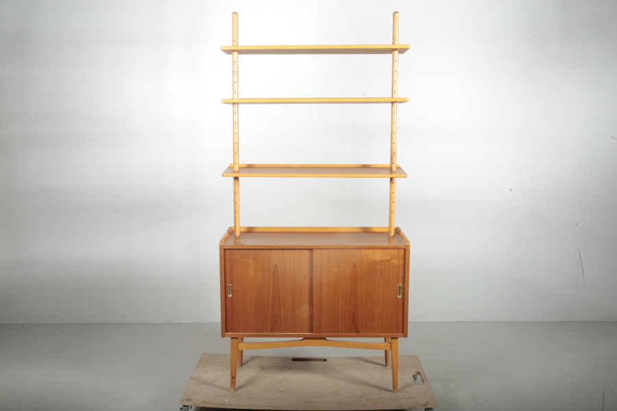 Bokhylla teak, 1950-1960 tal