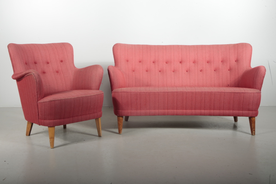 Möbelgrupp Swedish modern, 1940-1950 tal