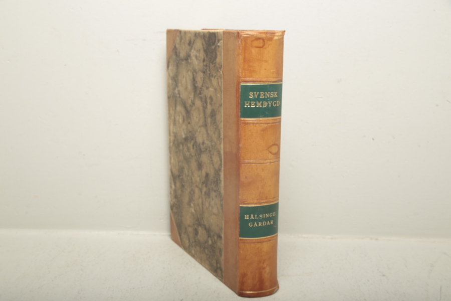 Bok "Svensk hembygd, Hälsingegårdar"