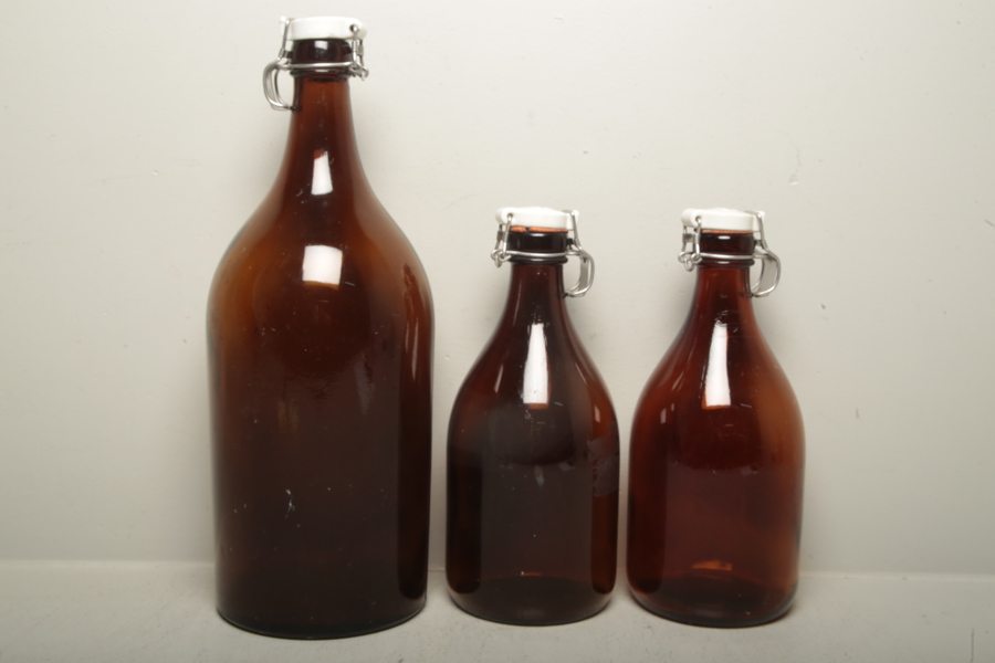 Flaskor, 3 stycken