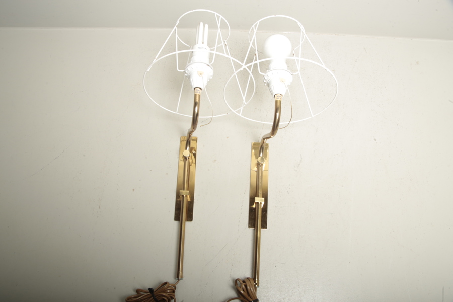 Bergboms Vägglampor, 1-par