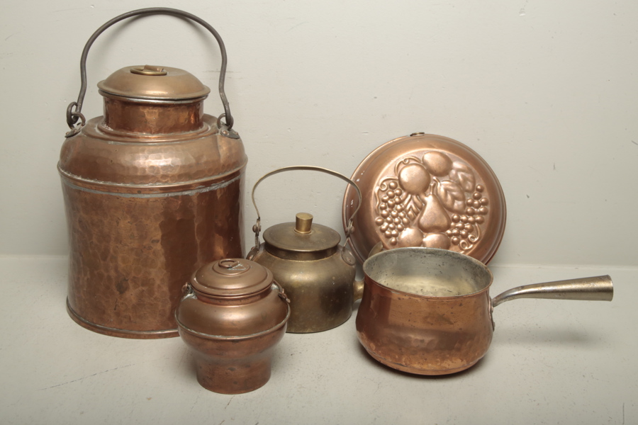 Koppar, 1800/1900-tal, 4-delar 