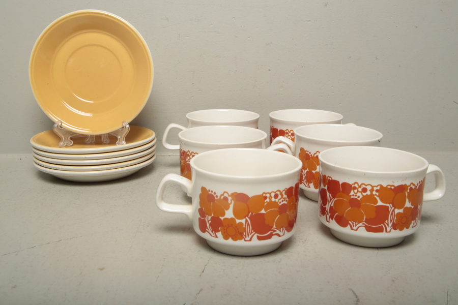 Staffordshire Potteries LTD Retro, 12st servisdelar