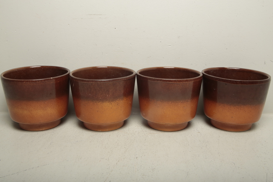 Blomkrukor, 4st, 1970-tal