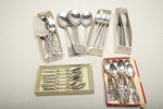 Bestick-uppsättningar, rostfritt, diverse osorterat 