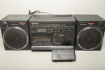 "Panasonic RX-CS750" Radio/Kasett & 2st Högtalare "XBS"