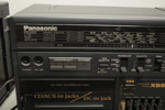 "Panasonic RX-CS750" Radio/Kasett & 2st Högtalare "XBS"