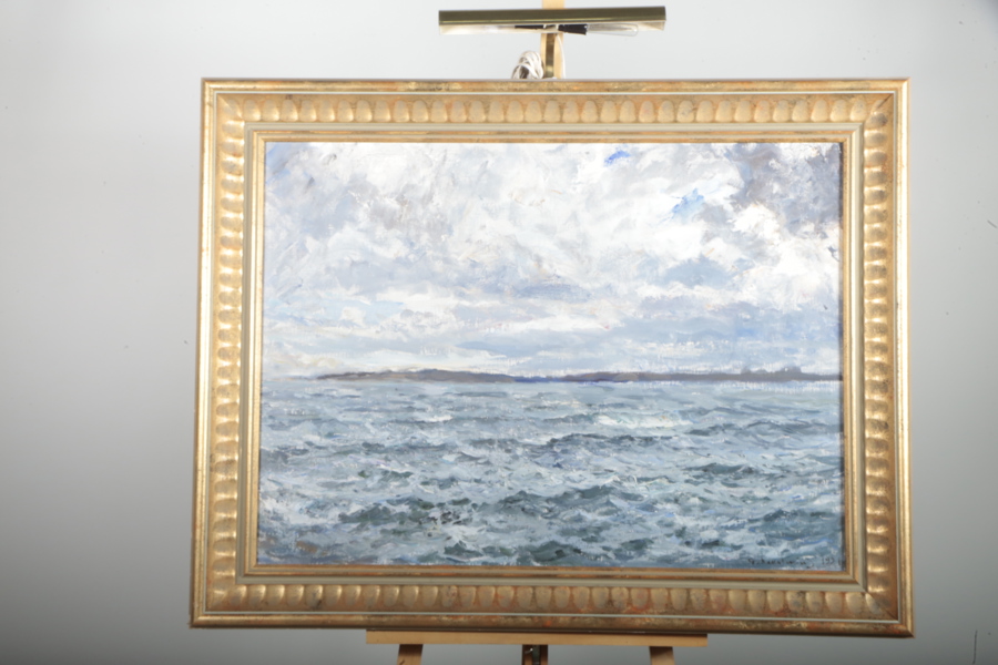 Gottfrid Kallstenius (1861-1943), Olja på duk, Signerad: 1921