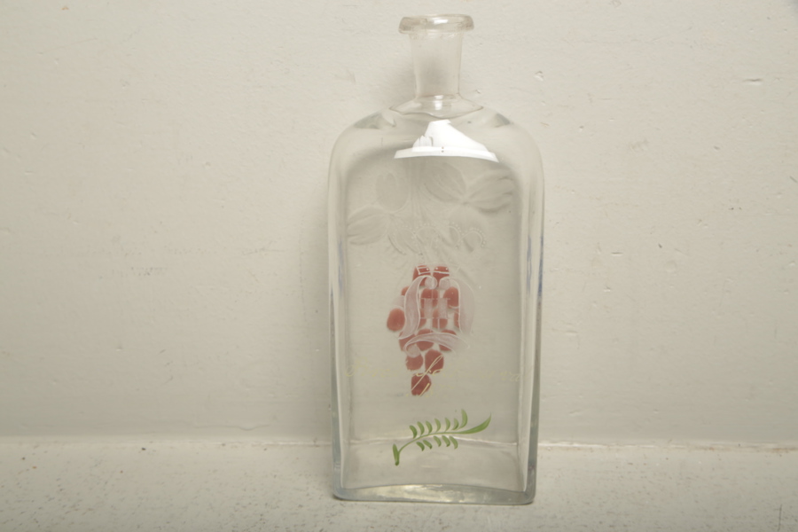 Brännvinsflaska, 1800/1900-tal 