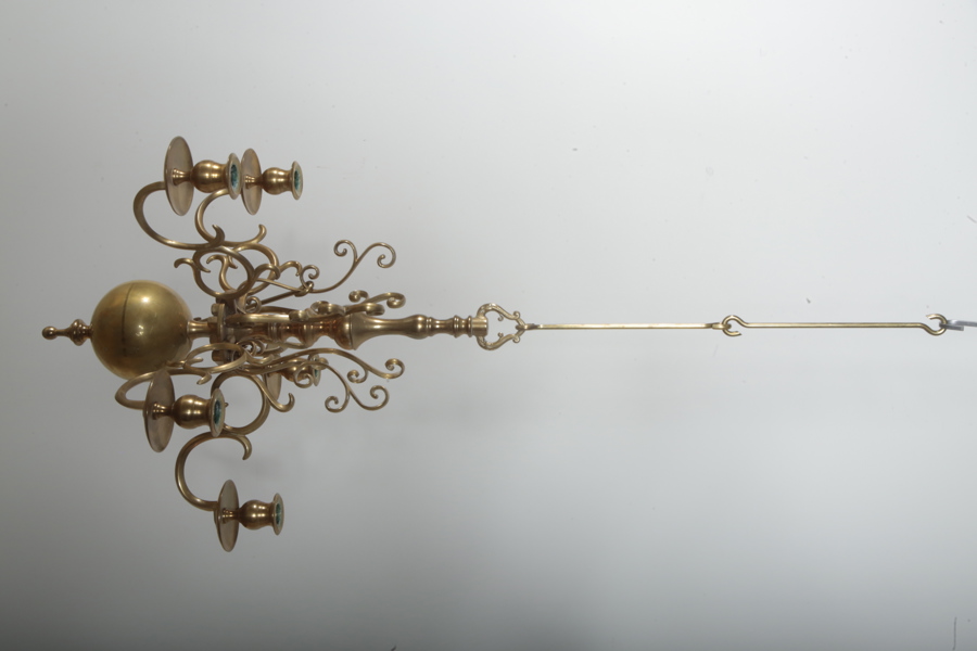 Skultuna, ljuskrona i mässing, N:o 205 m10