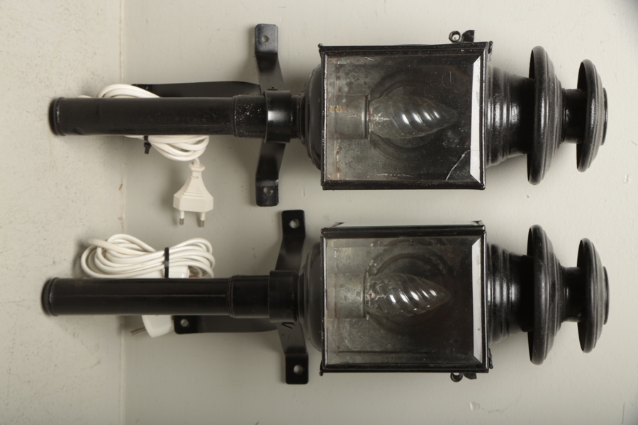 Vagnslyktor, 1-par, 1800/1900-tal 