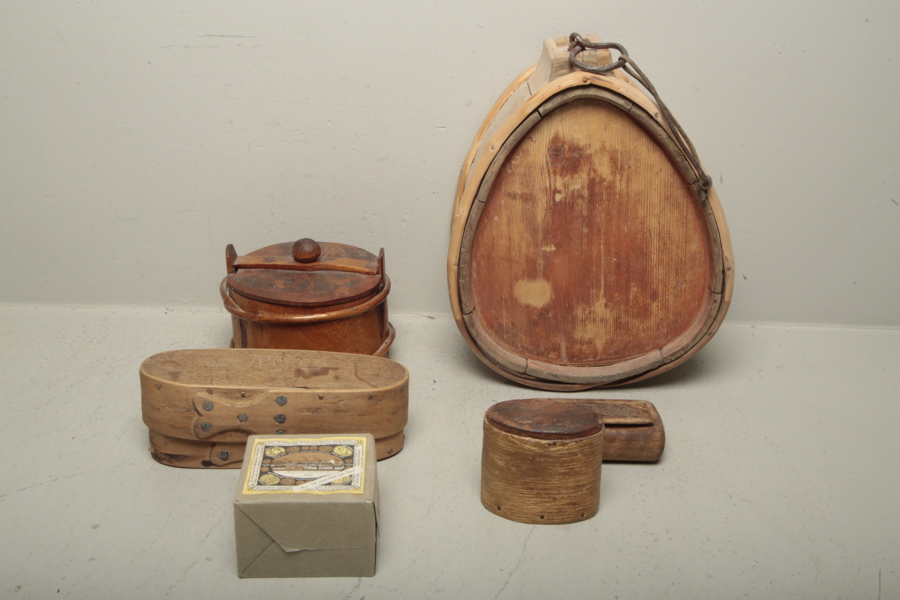 Träföremål- parti diverse, 1800/1900-tal