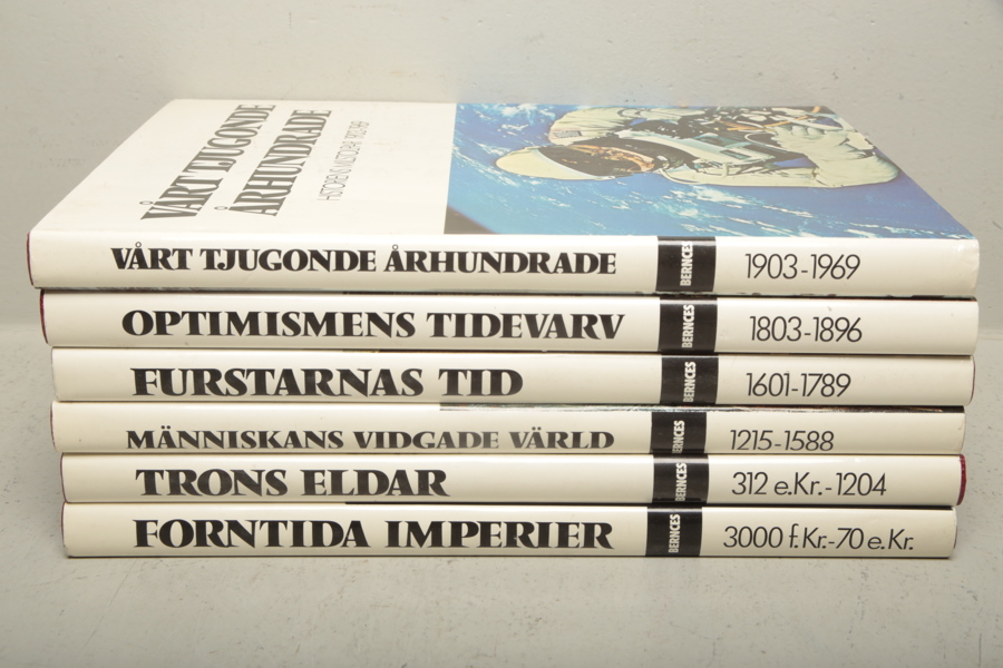 Böcker, "Historiens milstolpar", 6-band 
