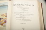 Böcker, "Djurens värld" Band 1-14, Tryckt: 1950