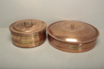 Brödburkar i koppar, 2st, b.la. Dala Slöjd