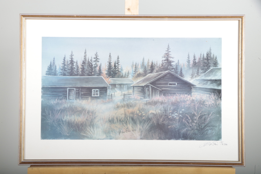 Bror Eric, Original signerad tryck, 1994