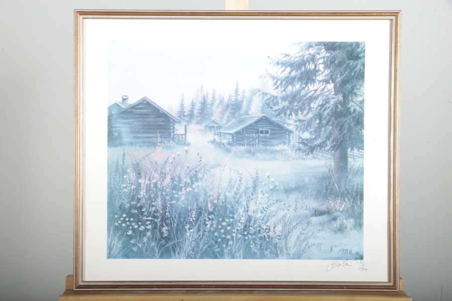 Bror Eric, Original signerad tryck, 1994