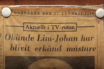 Trätunna, 1900-tal, Tillskriven: Lim-Johan 