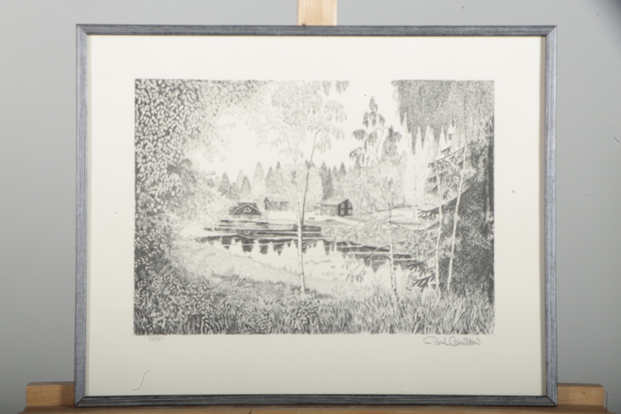 Paul Hamilton, Litografi, Signerad N:o 37/360