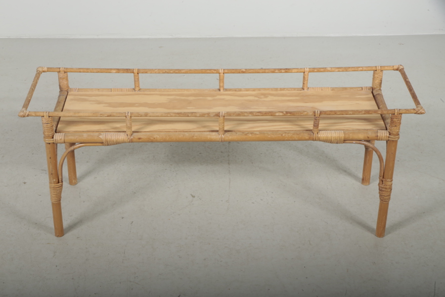 Blombänk i rotting, 1940/1950-tal 