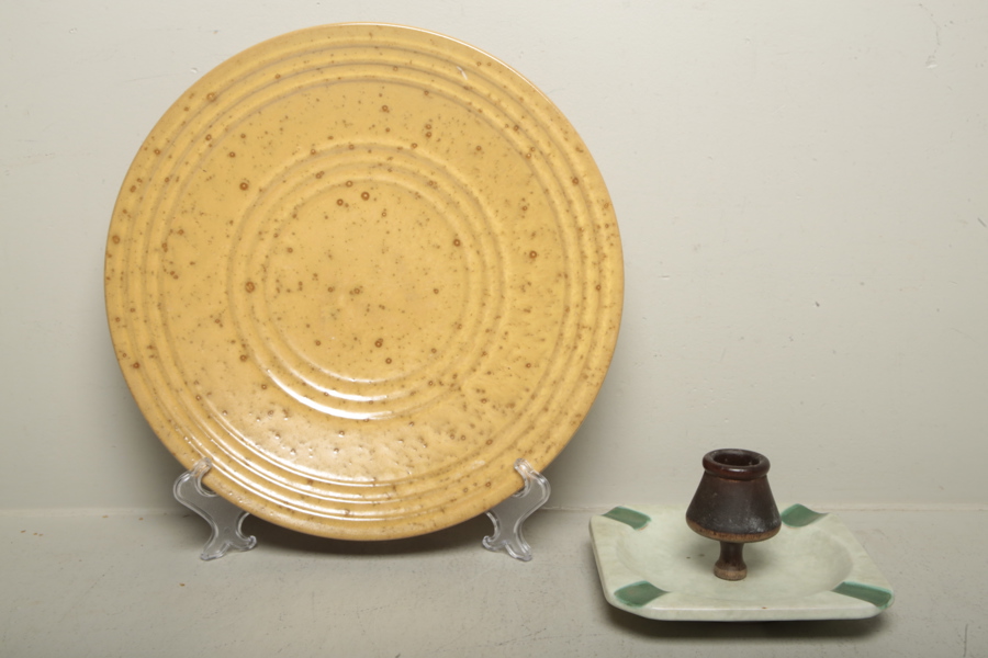 Nittsjö Keramik-Fat & Uppsala Ekeby-Fat