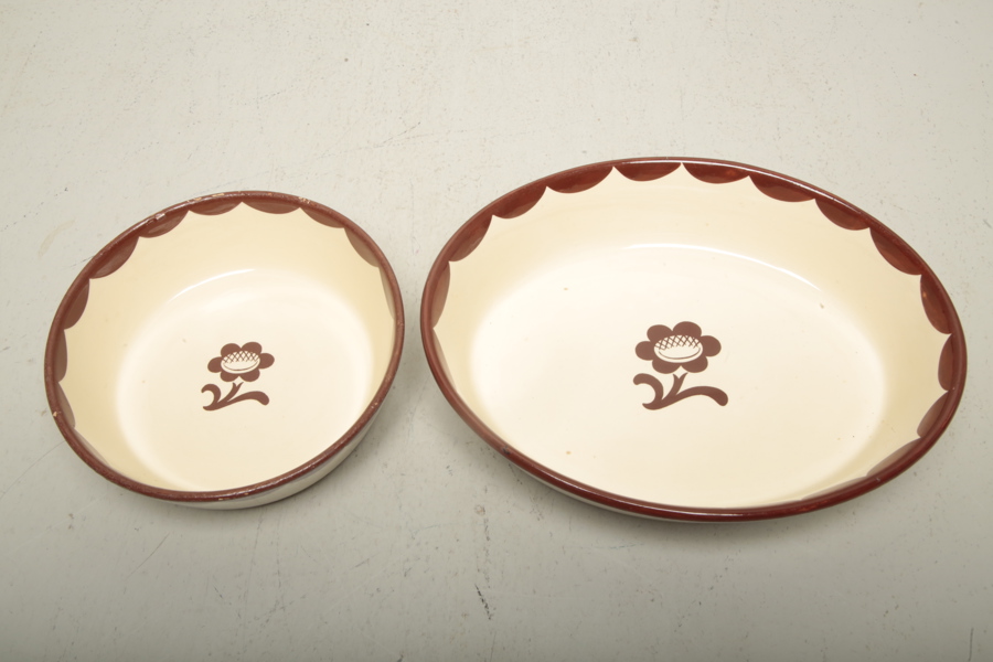 Gustavsberg "Pyro", 2-delar 