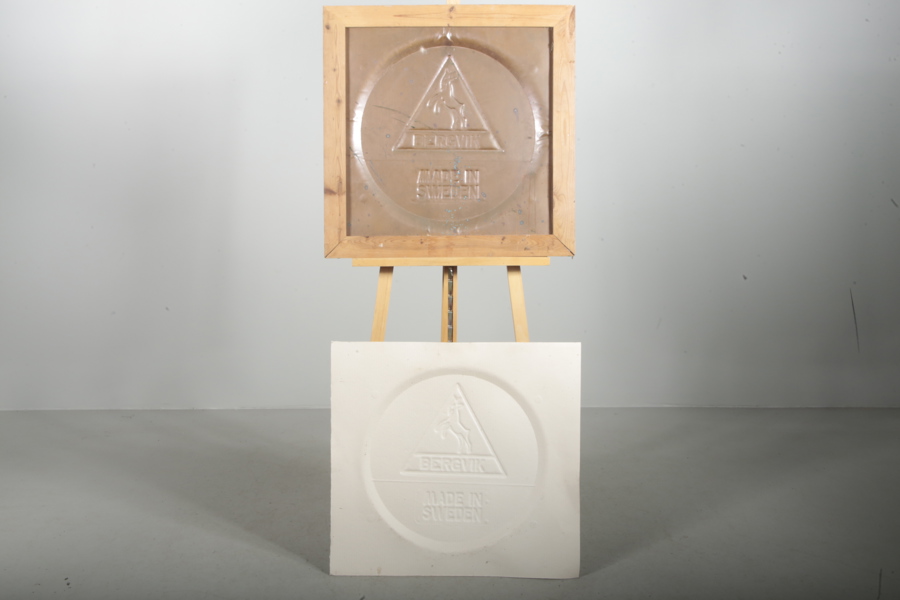 Koppar/Plåt, Motiv: Vannsätter Fabrikens Logga 