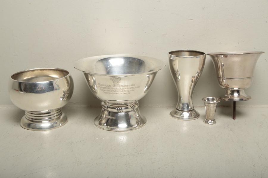 Silver, diverse, 4-delar