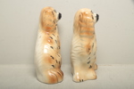 Figuriner i porslin, 1-par "hundar", Kings Charles England 